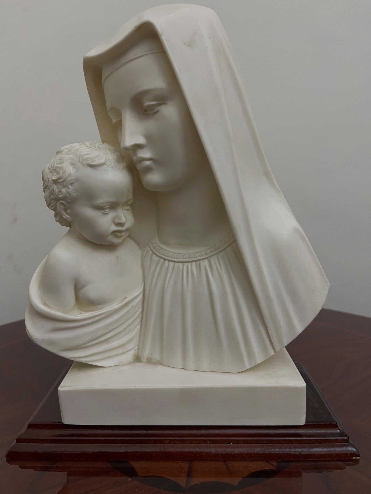 Madonna and Child sculpture