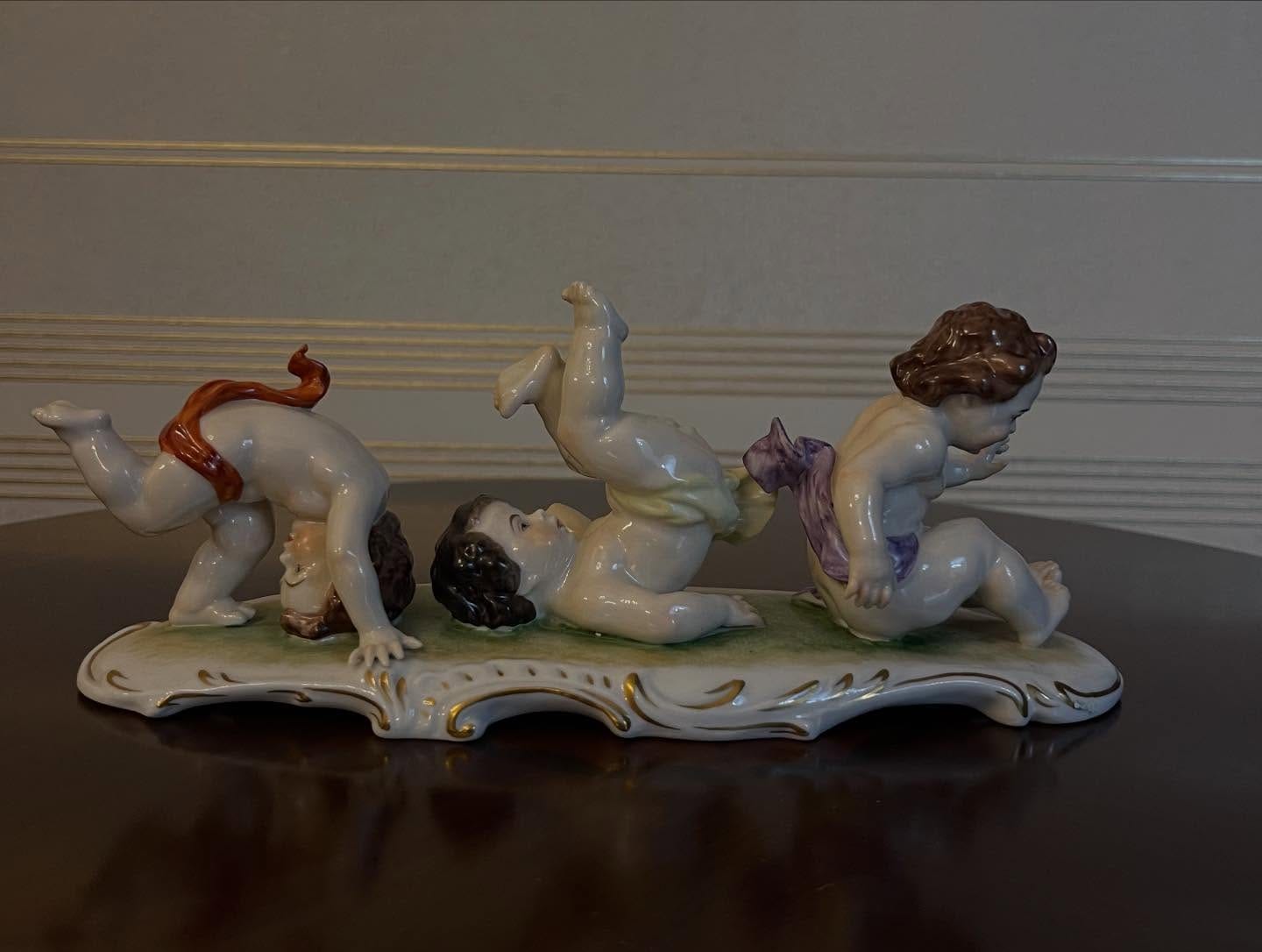 Capodimonte porcelain figurine