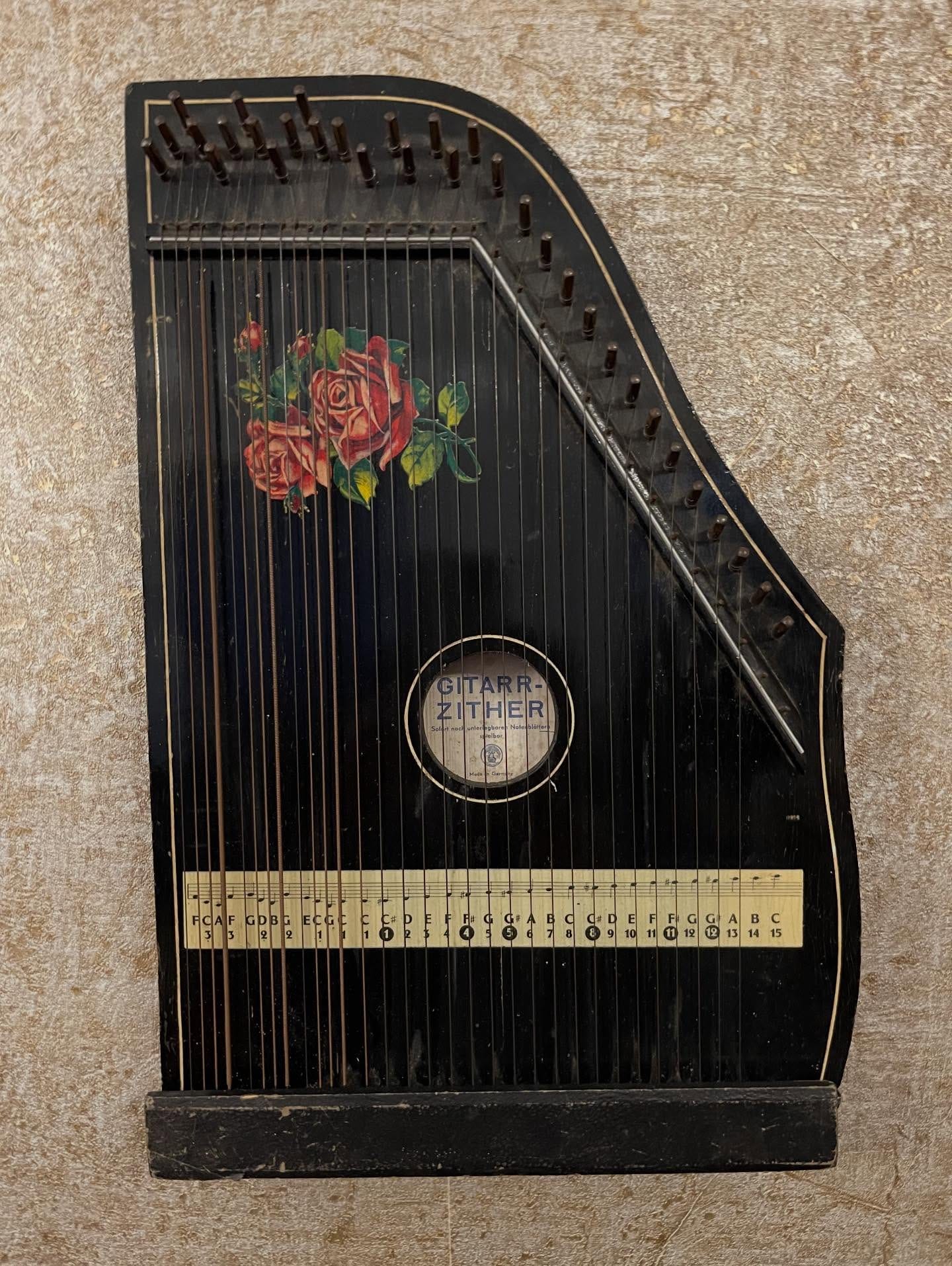 Guitar zither
